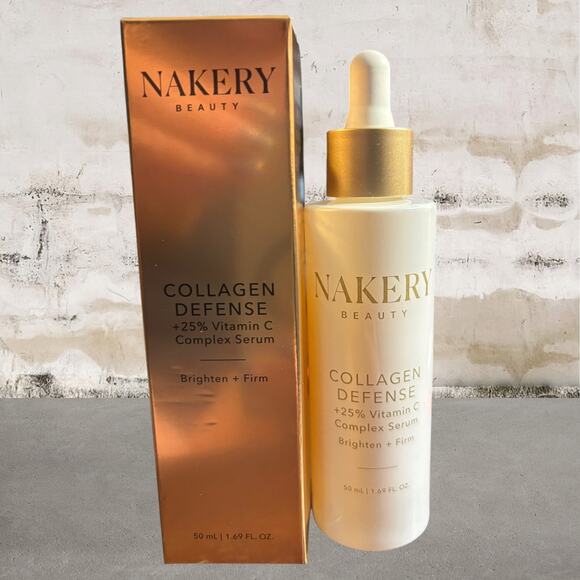 Nakery Other - Nakery $42 Collagen Defense + 25% Vitamin C Complex Serum NEW